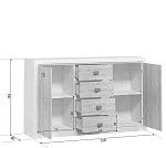 Тумба Коен КОМ2D4S ясень снежный | изображение 2