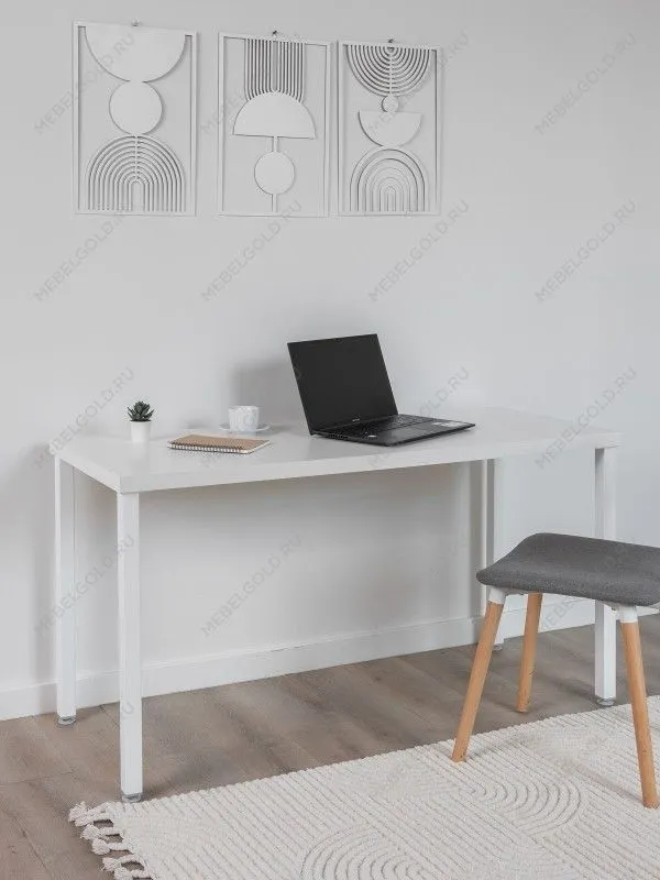 Стол письменный Ингар, 140х75х55 см, белый | изображение 2