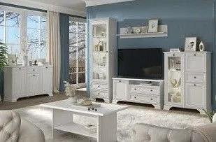 Гостиная Тиффани белый 1