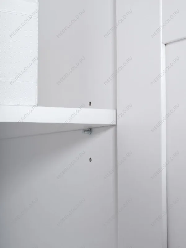 Шкаф Пегас, 2 двери сборные, 78х58х202 см, белый | изображение 6