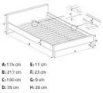Кровать Halmar SANDY 160 (белый) | изображение 7