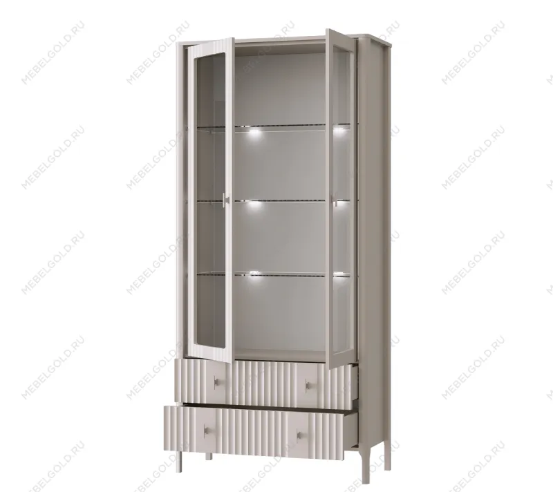 Витрина с подсветкой Далия REG2W2S персидский жемчуг | изображение 2