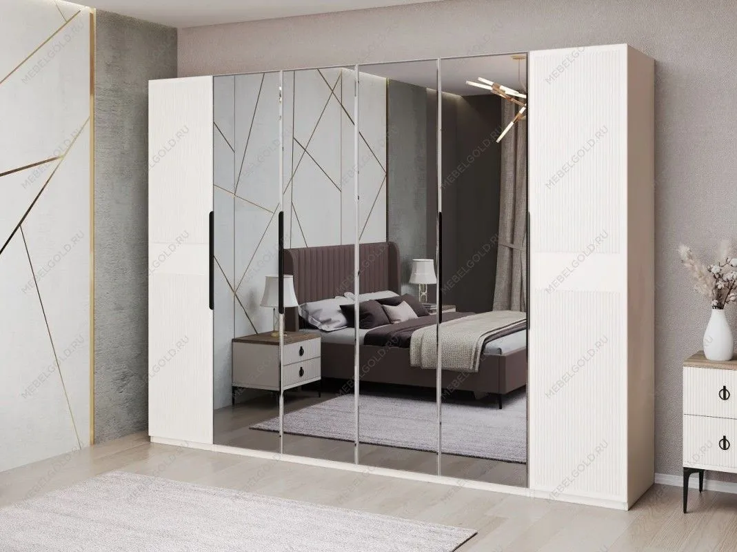 Спальня Стелла 6-дверная белый | изображение 2