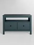 Тумба Сага, 2 ящика, 91х42х63 см, темно-бирюзовая | изображение 10