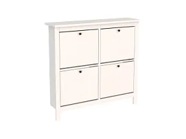 САГА тумба для обуви 113х108 белая