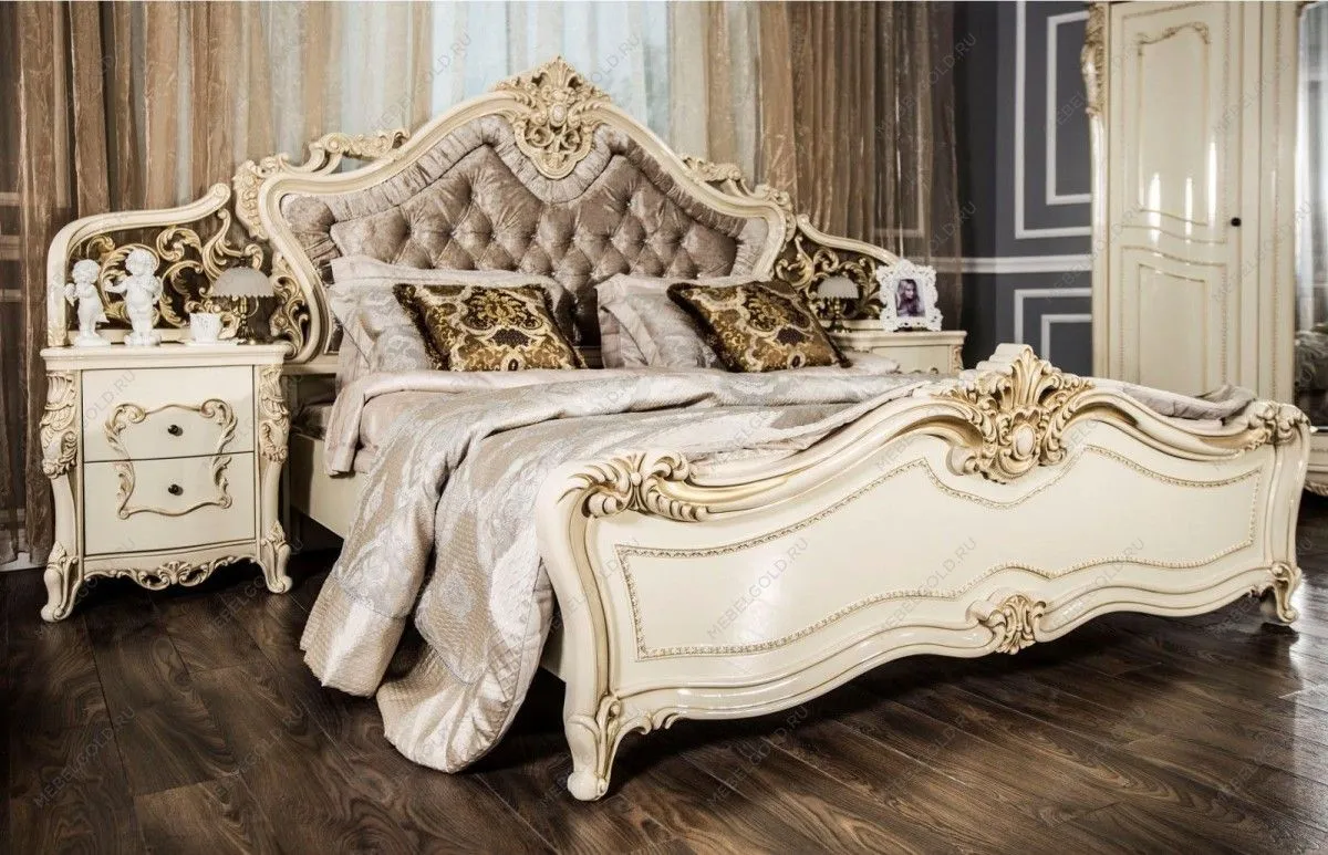 Прикроватная тумба Джоконда крем глянец | изображение 2