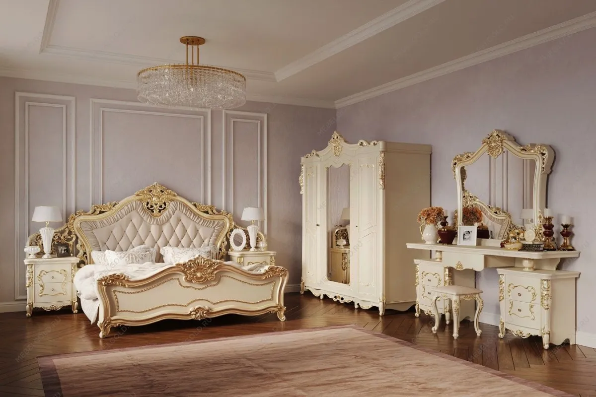 Кровать Джоконда 160х200 см крем глянец | изображение 6