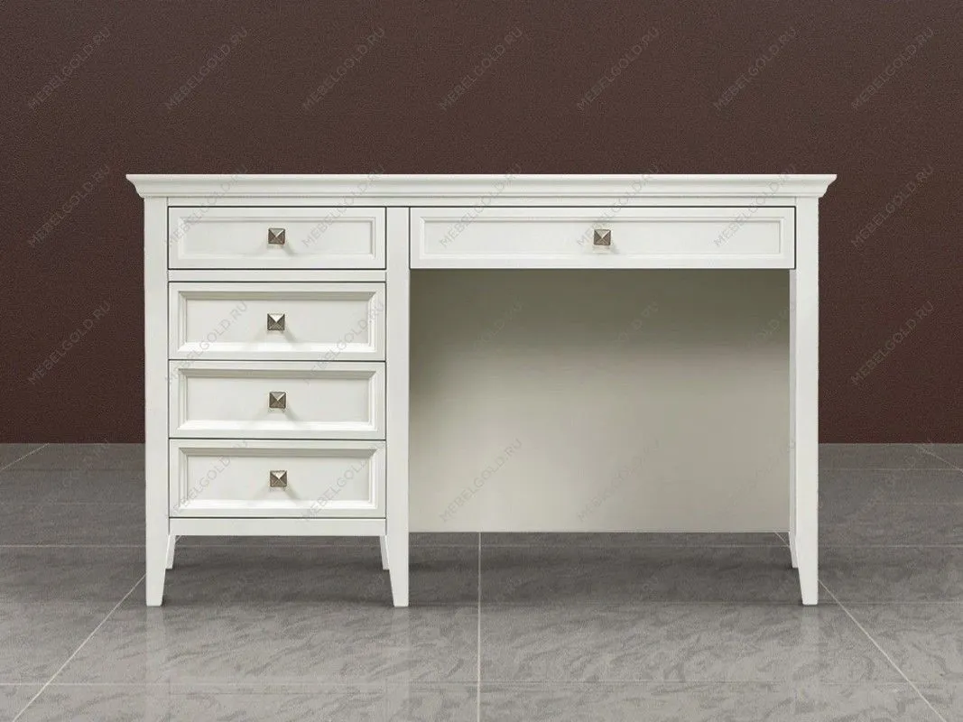 Стол письменный однотумбовый Manhattan (Молочный) | изображение 1