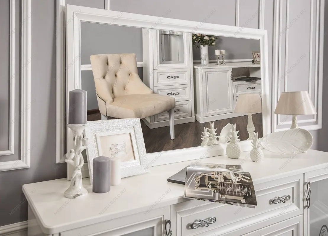 Балашиха - Комод Мишель белый матовый (гостиная) | изображение 4