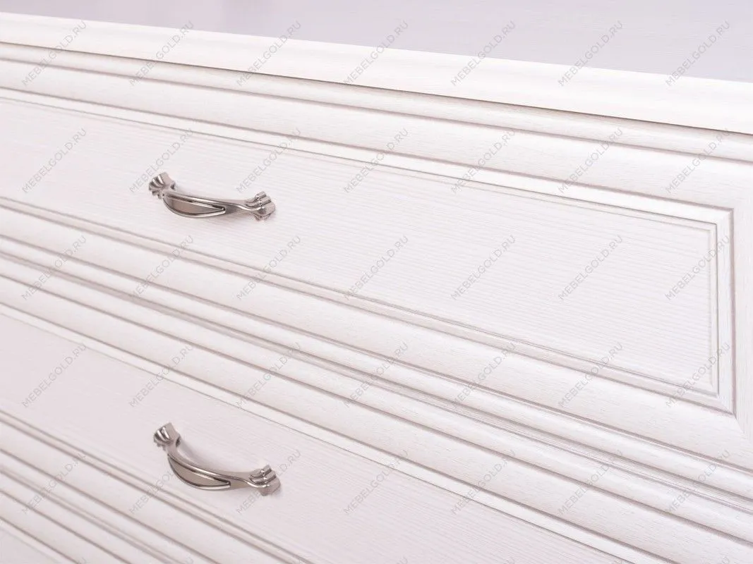 Шкаф с витриной Тиффани 2V2S вудлайн кремовый - Выставка Лобня | изображение 3