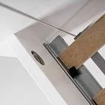 Кровать односпальная Сага, 90х200 см, белая | изображение 7