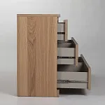 Комод Варма, 6 ящиков, горизонтальный, 160х78х40 см, шпон натурального дерева, дуб беленый | изображение 17