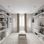 Полка МАКС в узкий однодверный шкаф, ДСП, цвет белый | изображение 3