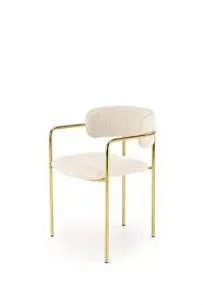 Стул кухонный Halmar K537 (кремовый/золотой)