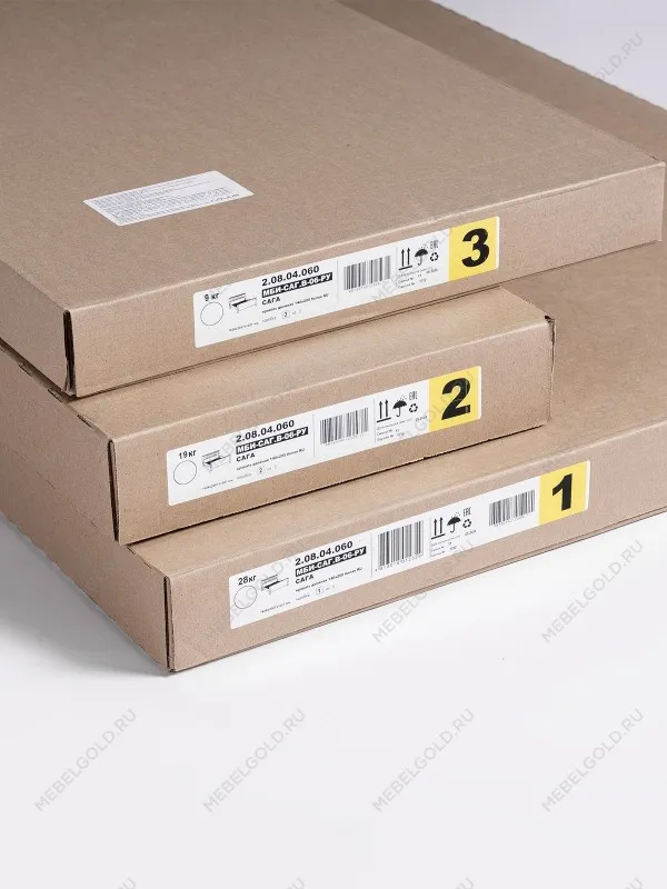 Кровать двуспальная Сага, 140х200 см, белая/ясень | изображение 14