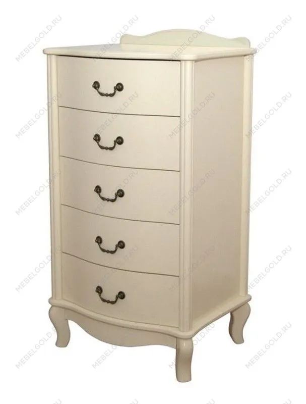 Комод Джульетта узкий 5 ящ. (дуб шампань)