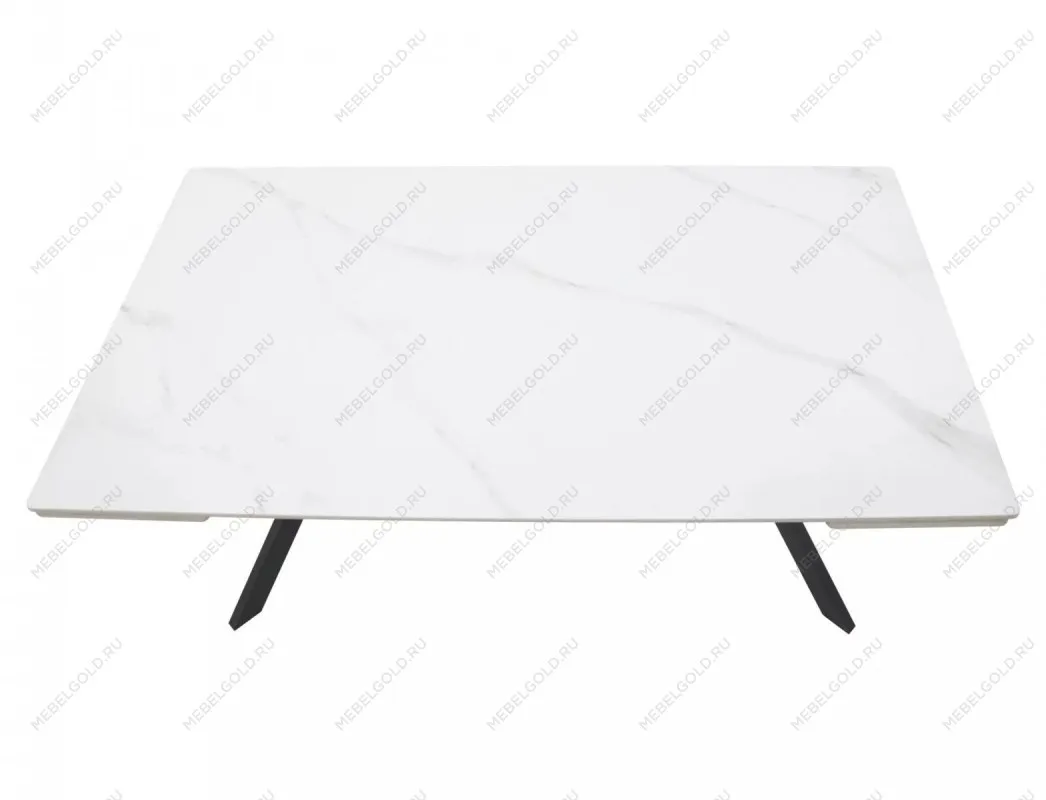 Стол обеденный Signal IMPERIA 160 (белый/черный) | изображение 4