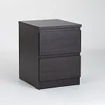 МАЛЬТА тумба ИКЕА / IKEA 2 ящика 40х54 Дуб Венге | изображение 1