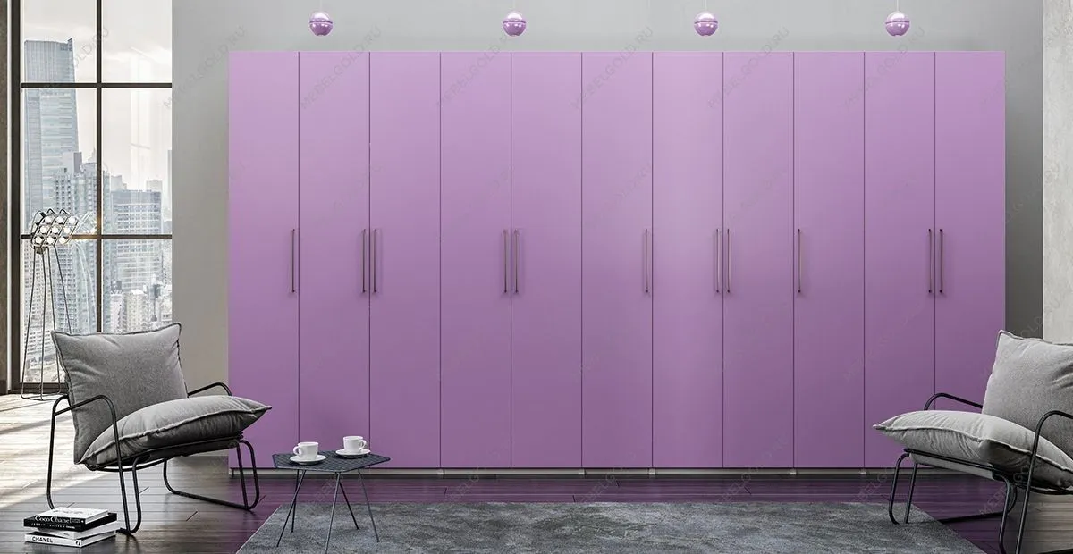 Шкаф Отис МН-039-09 П9 с фасадом МДФ (краска глянец RAL) | изображение 6