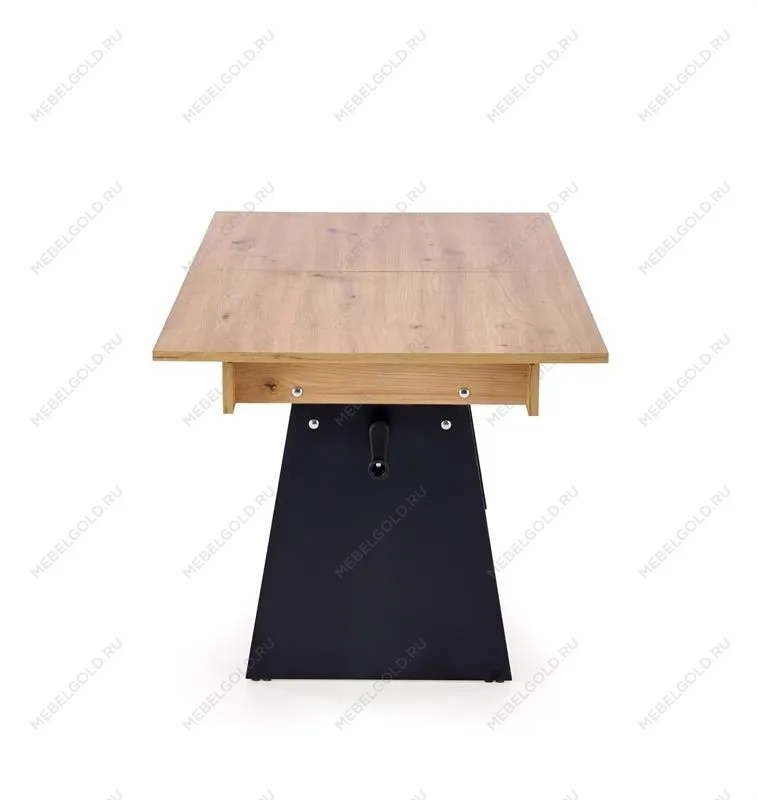 Стол-трансформер Halmar ERIKA 120 (дуб артизан/черный) | изображение 2