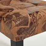 Стул DITTA Коричневый, ткань | изображение 4