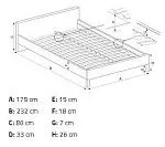 Кровать Halmar ELANDA 160 (светло-серый) | изображение 8