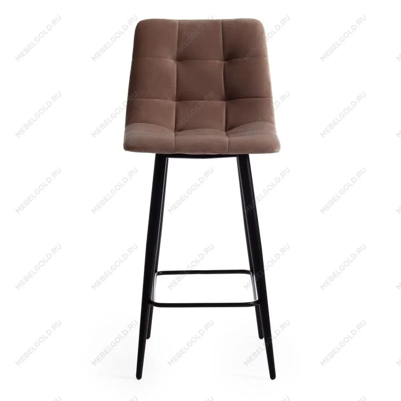 Стул полубарный CHILLY (mod. 7095пб) бежевый barkhat 5/черный | изображение 4