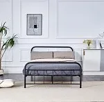 Кровать Halmar LINDA (черный) 140/200 | изображение 2