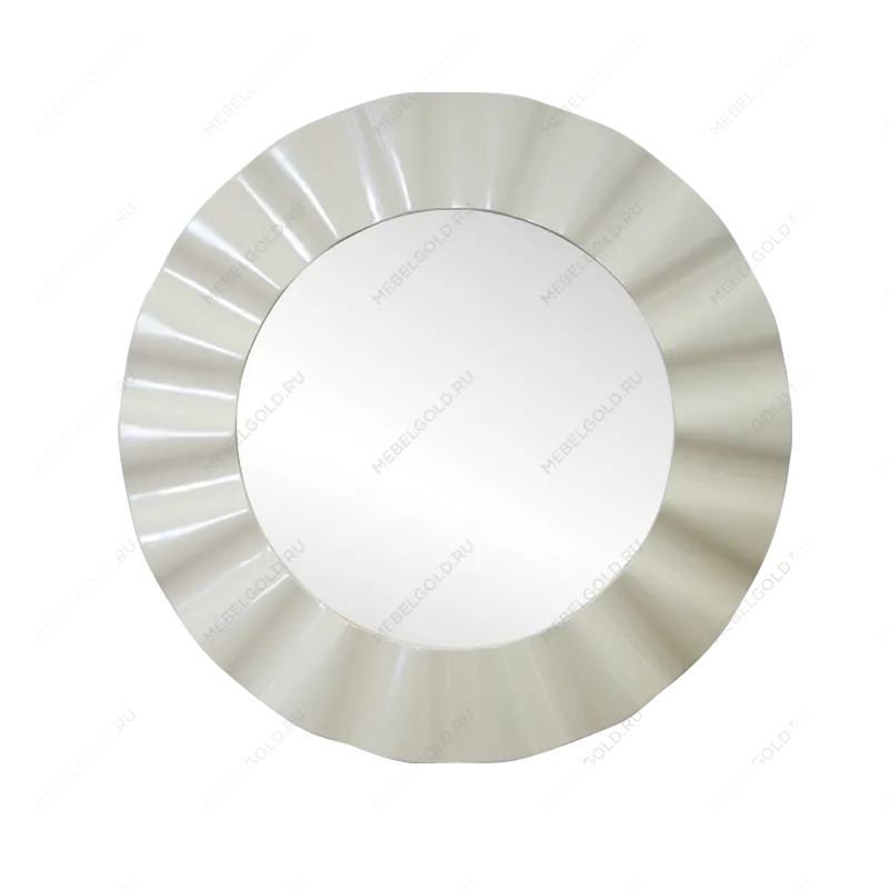 Зеркало круглое 1713(2) белый