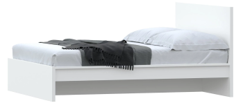 МАЛЬМ / VARMA Сэнг 140 кровать ИКЕА / IKEA, 156х208х100/38, белый