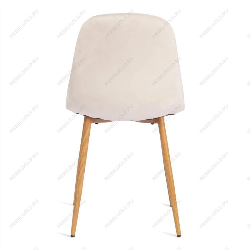 Стул BREEZE (mod. 4724), Велюр/металл, 44 х 53 х 87 см, Light beige (светло-бежевый) HLR1 / натуральный | изображение 3