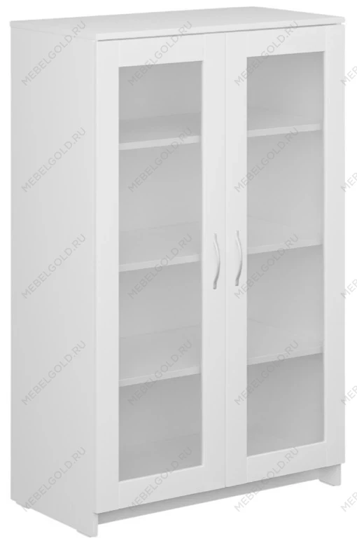 БРИМНЭС / СИРИУС тумба ИКЕА / IKEA 2 двери со стеклом 78х123 белая