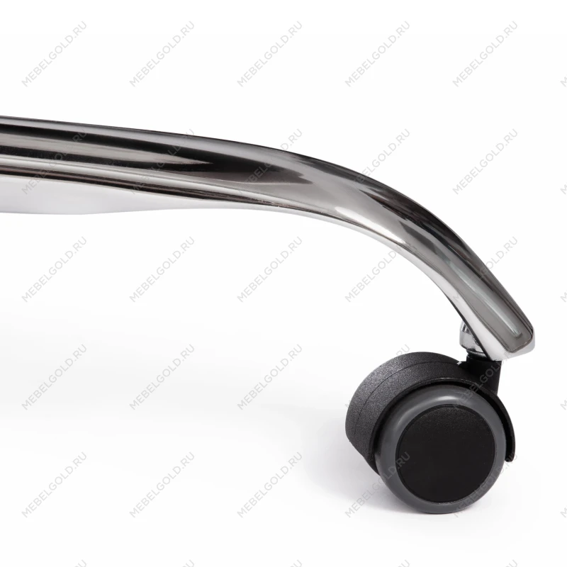 Кресло BERGAMO хром (22), кож/зам, черный, 36-6 | изображение 16