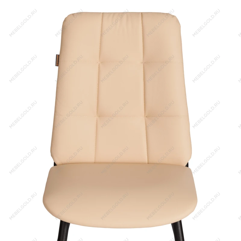 Стул обеденный Asti, TREND, экокожа, бежевая, 47х54х86 см | изображение 5