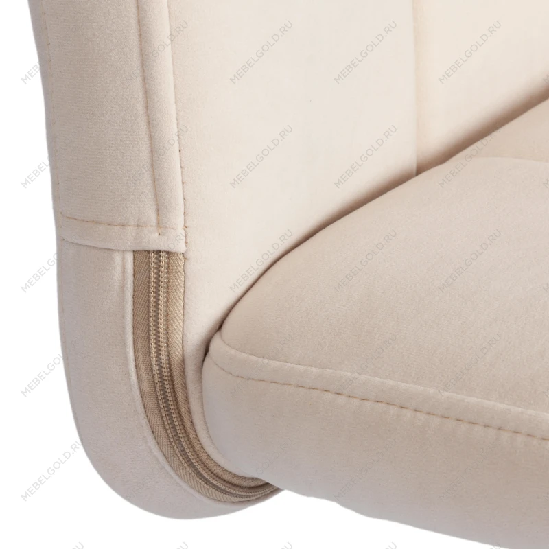 Кресло FIESTA, флок, молочный, 4 | изображение 7