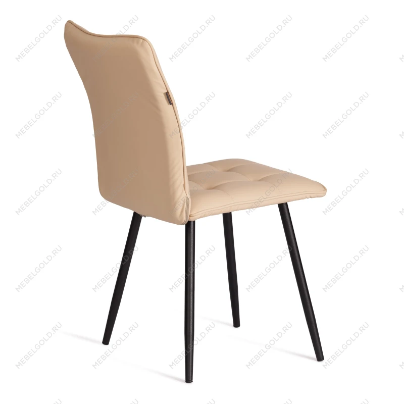 Стул обеденный Bari, LT, экокожа, бежевая, 41х55х89 см | изображение 2