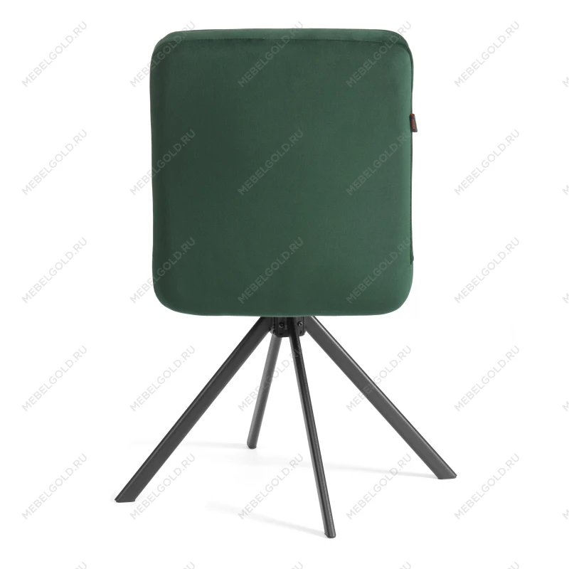 Стул обеденный Medeo, поворотный механизм 360, велюр, Deep Forest (изумруд) | изображение 3