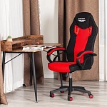 Кресло PILOT (24), флок/ткань, черный/черный/красный, 35/TW-08/TW-11 | изображение 17