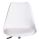 Офисное Компьютерное кресло TULIP (mod.106-1), металл/пластик/PU, 58 x 47 x 97см, White (белый) / Chrome (хром) | изображение 5