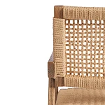 Стул VANHEIM, дерево вяз/бечевка, Груша (№3), 46х45х83 см | изображение 9