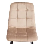 Стул CHILLY (mod. JSC-220), Велюр/металл, 44,5х52,5х88 см, Beige (бежевый) HLR8 / черный | изображение 6