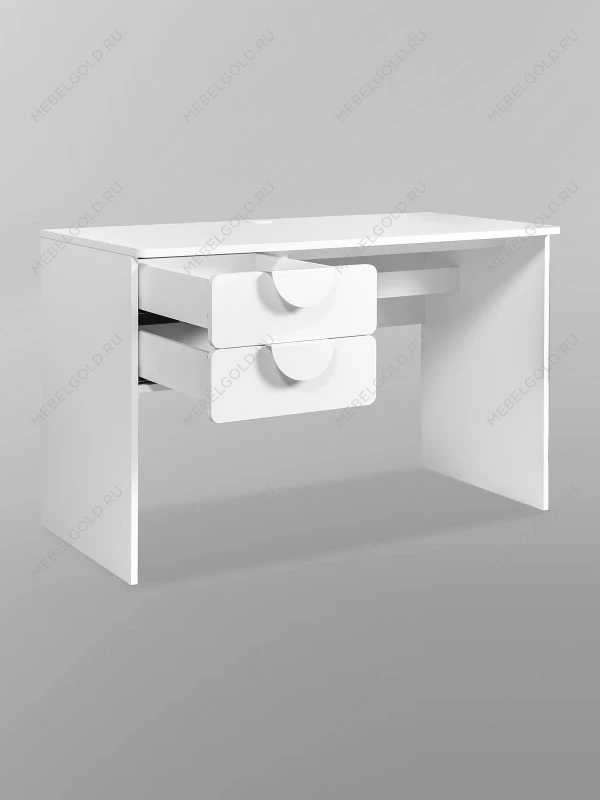 Стол письменный детский Пикси 120х75х57, белый (робкий подснежник) | изображение 4