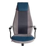 Кресло AVIATOR, флок, ткань, синий/серый/серый, 32/29/W-12 | изображение 5