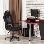 Кресло DRIVER (22), ткань, черный/серый, 2603/TW-12 | изображение 19