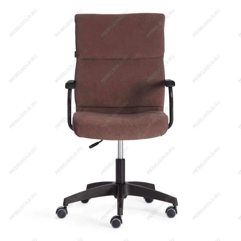 Кресло BENEFIT, флок, коричневый, 6 | изображение 4