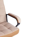 Кресло TRENDY (22), флок/ткань, бежевый/бронза, 7/TW-21 | изображение 8