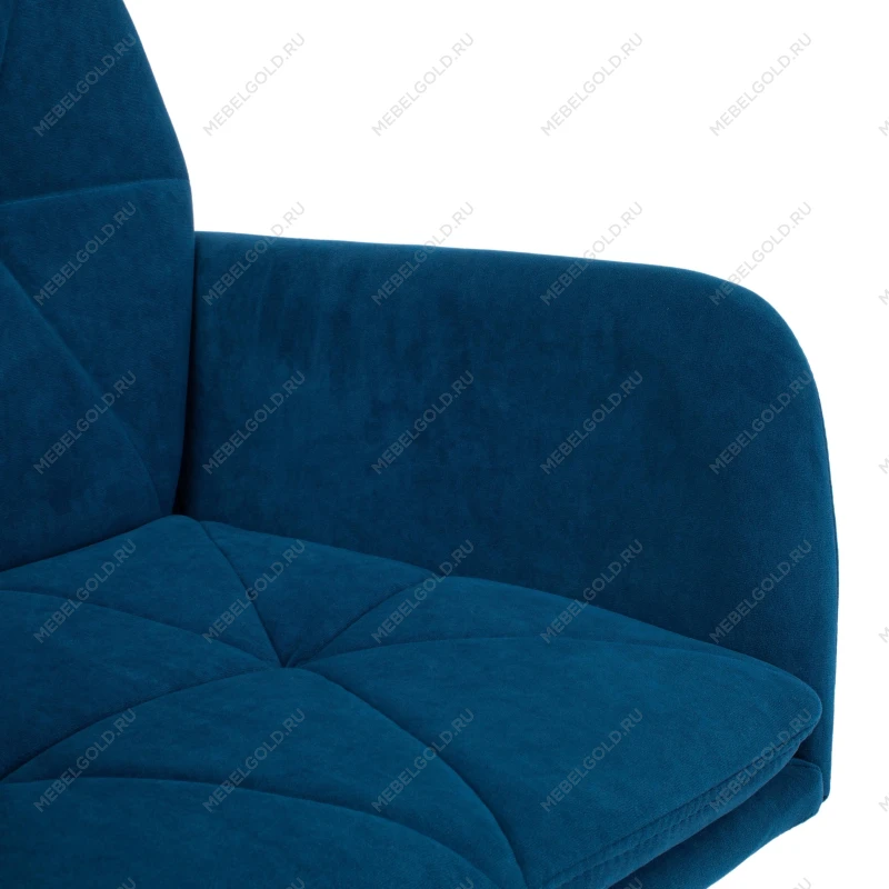 Кресло GARDA, флок, синий, 32 | изображение 6