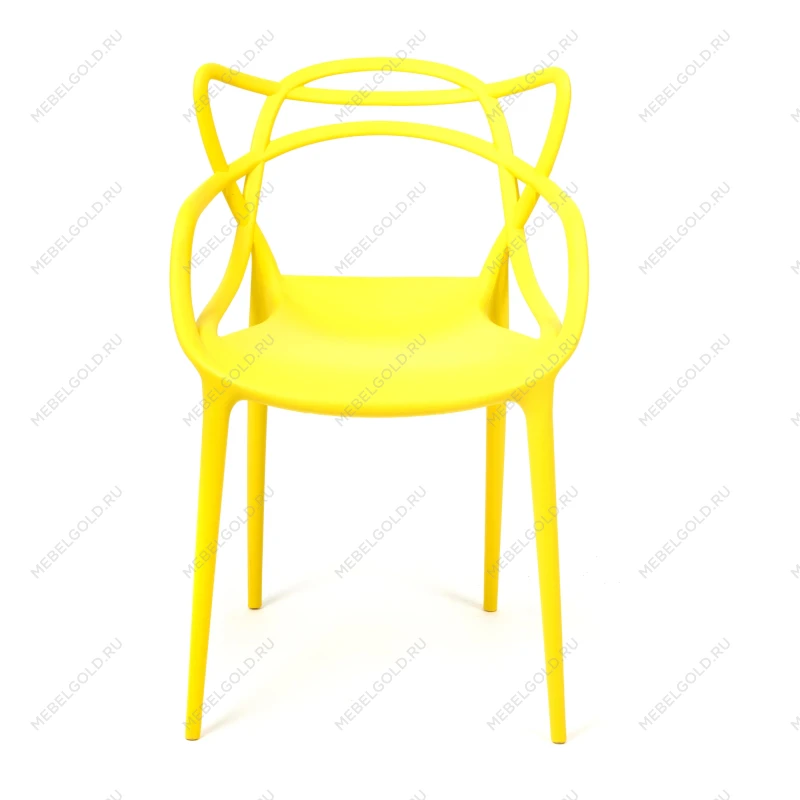 Стул Cat Chair (mod. 028), пластик, 53 x 59 x 82,5 см, желтый (Yellow Y-01) | изображение 4