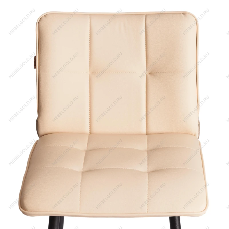 Полубарный стул Bari/Бари, экокожа, бежевый, 42х55х99 см | изображение 5