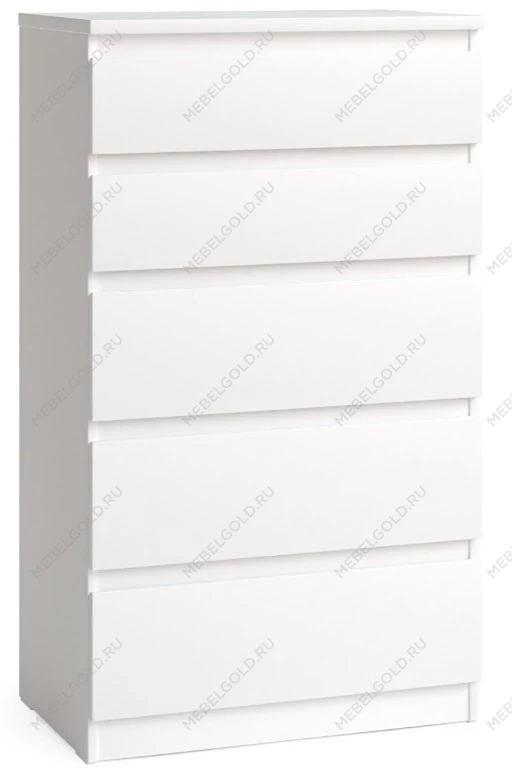 КАСТОР (KULLEN) комод ИКЕА / IKEA 5 ящиков белый